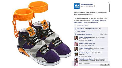 fake adida jeremy scott|Jeremy Scott’s ‘Shackle’ Sneaker Causes Racism Controversy (Poll).